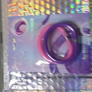 Bracelets, Pink and Purple Vinyl Set